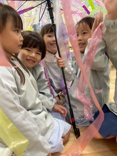 くらげの傘製作！