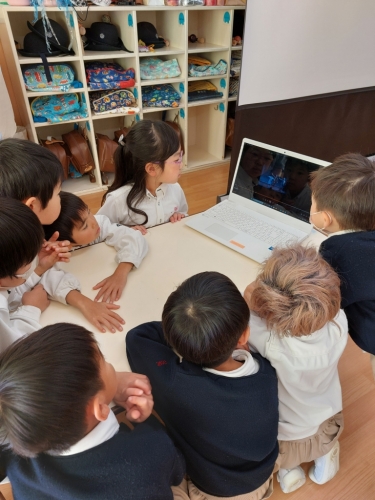 クリスマスお遊戯会☆つき